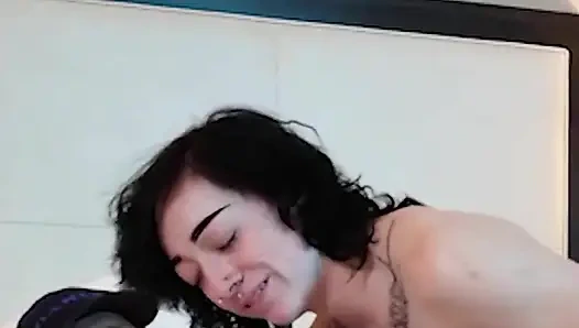 Super Sexy Petite Tatted Teen Sucking Cock - Compilation 5