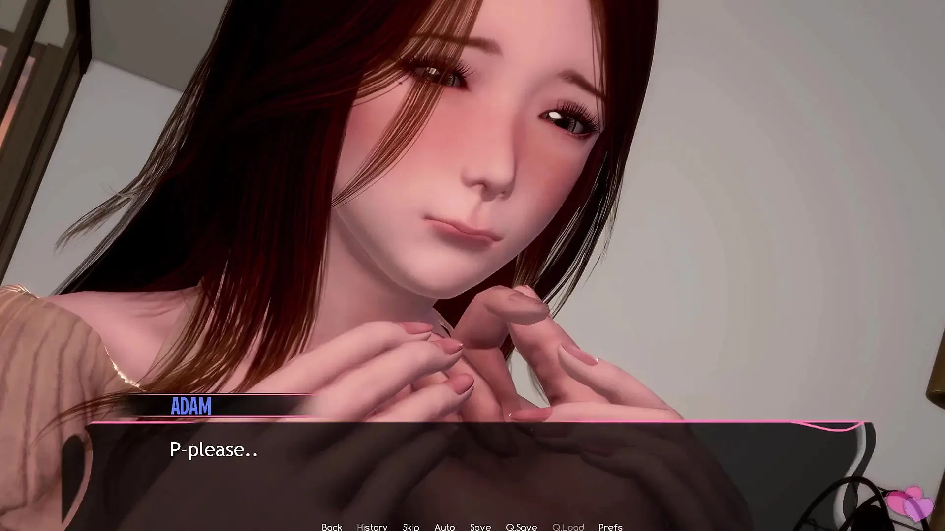Murmur 30 - 真心话大冒险 - Yui Dares Adam抚摸她的乳房