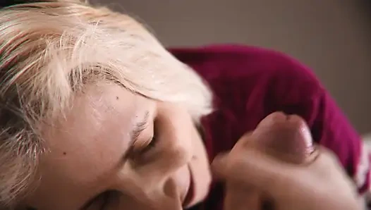 Wild and Kinky Homemade Sex with pegging cum