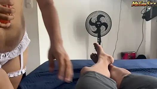 STEPBROTHER AND STEPSISTER MAKING LOVE