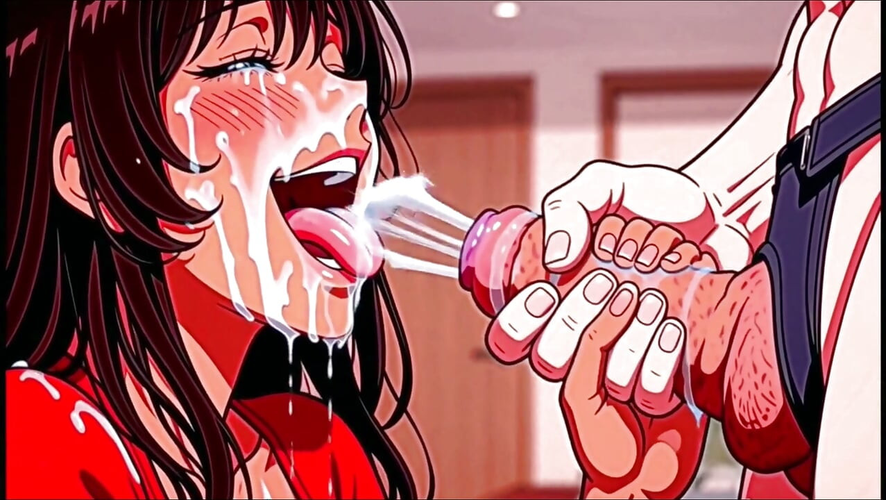 Kisses, Facial & Squirts with My Step-Mommy in the Dining Room