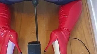 Sissy fuck machine ass to mouth