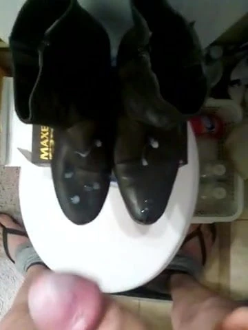 cum on my girlfriend shoes 9#
