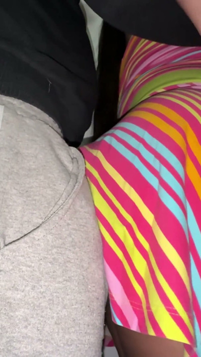 A Stranger Touches My Ass with His Big Cock