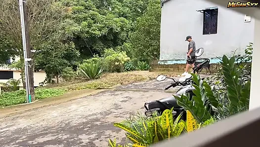 That's how I work with the dog walker.