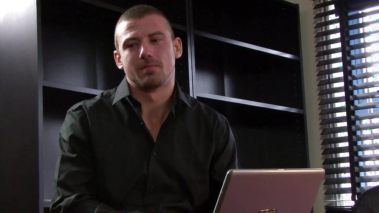 Paddy OBrian & Marco Sessions, hot gay sex at work