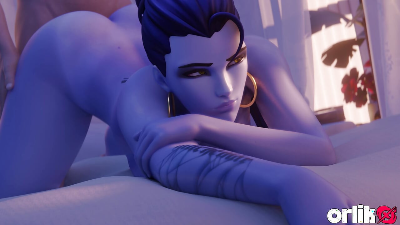 Вдовотворец из Overwatch - неудачная миссия провалилась из-за большого члена - раком и на пляже Jack-O позируют, трах большой задницы, 3D