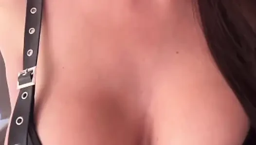 Slut stepmom with stockings with big tits