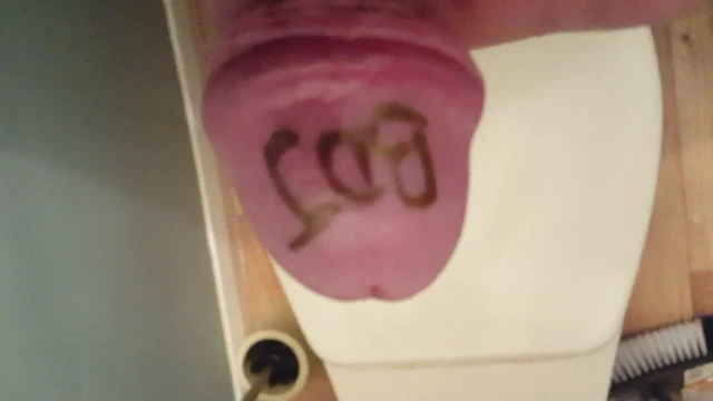New slut wearing my mark