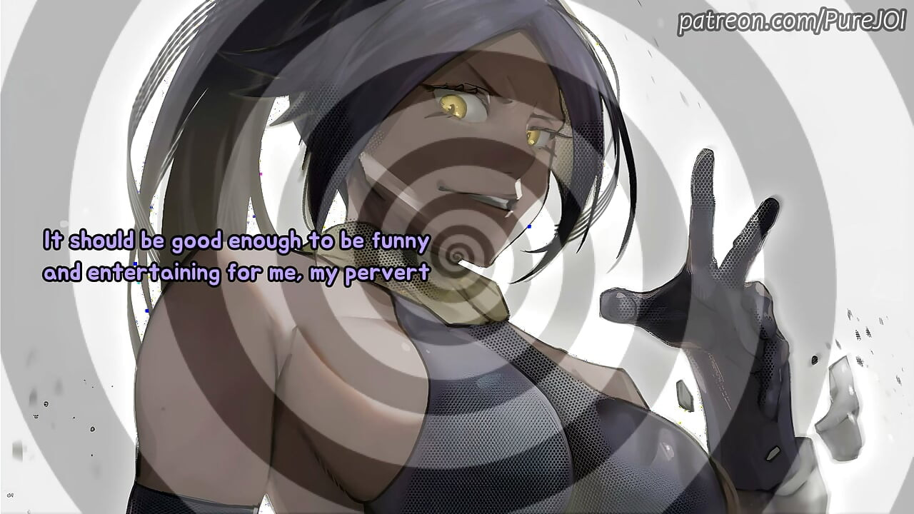 Looped! Yoruichi checks on your massive cock (Femdom JOI)