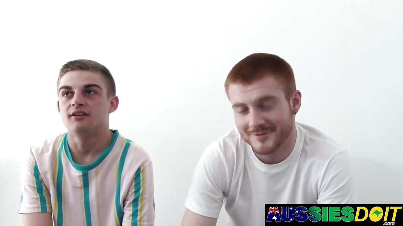 Redhead Aussie Kane Thrusts Bare Into Dillons Willing Gay Asshole
