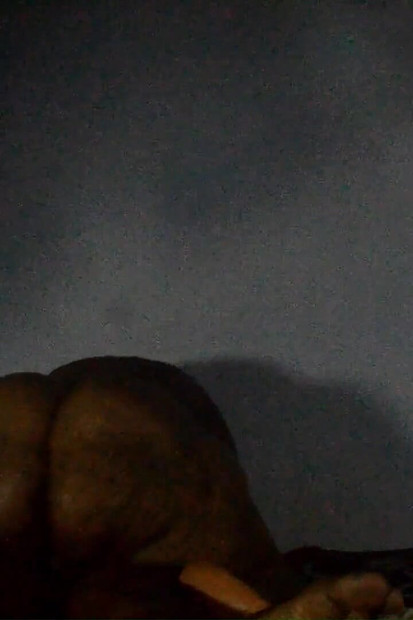 I Masturbate to the Big Ass of This BBW After Blowjob