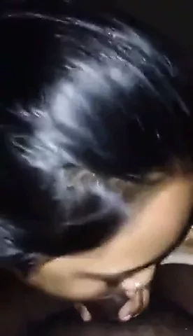 Indian tamil girl blowjob, she enjoyed it.