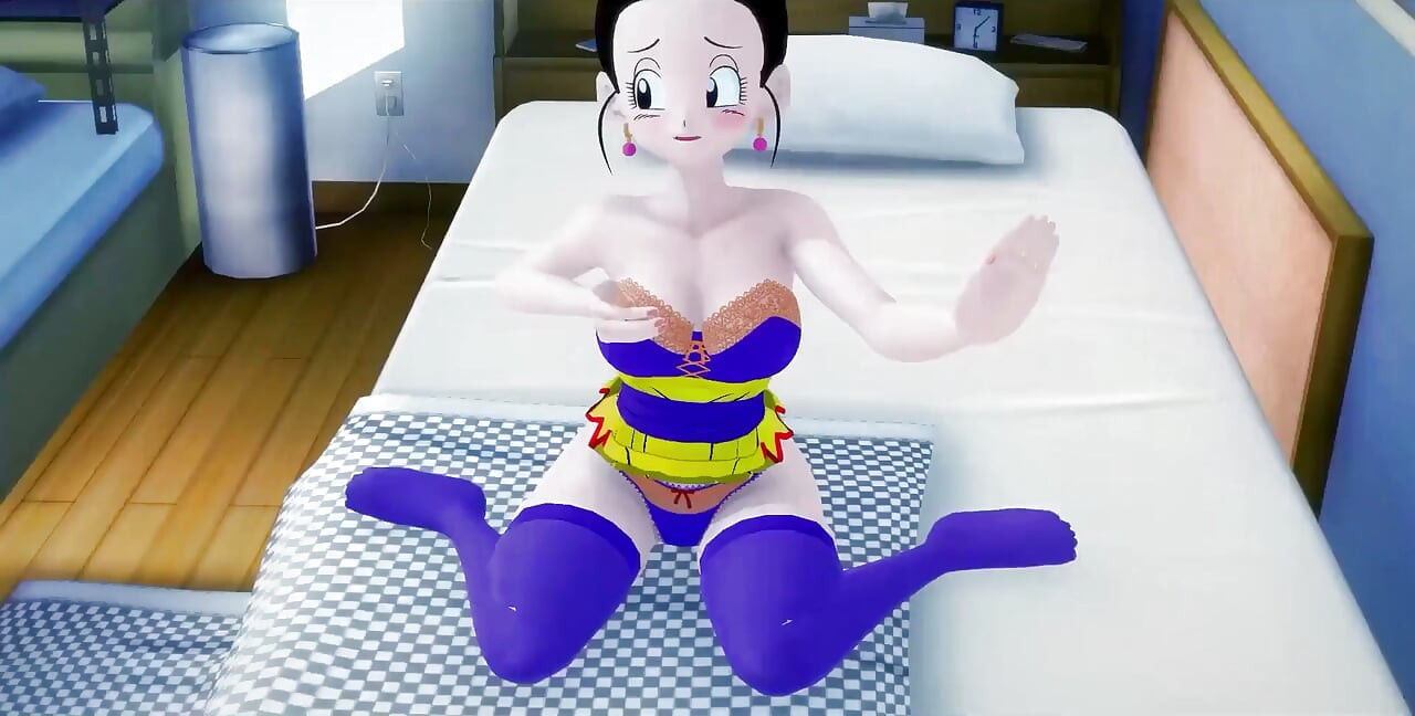 Dragon Ball Z бывшая 3 | Часть 4 | Chichi и Гохан, куколд, Гоку и трахаются сзади