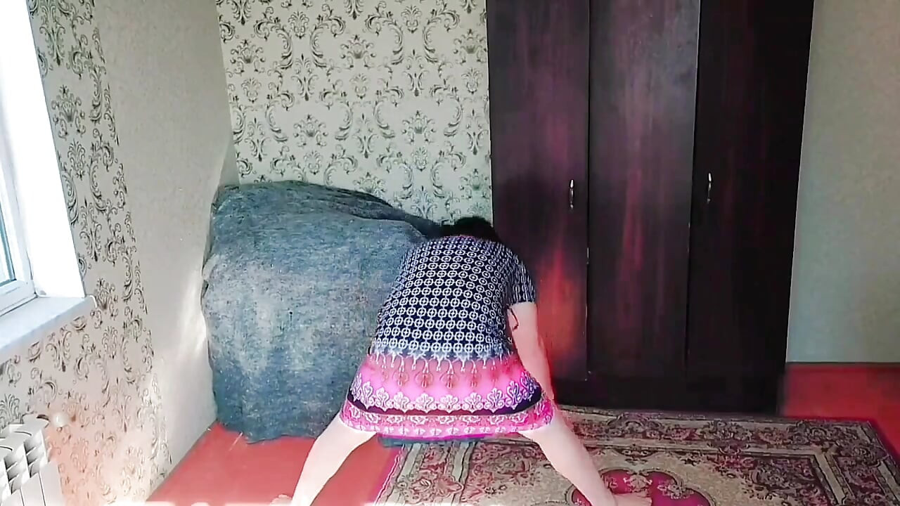 Adorable sissy twirling in sparkly princess-style dress
