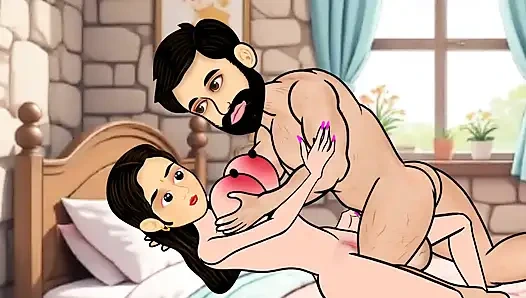 Big dick - wife and husband enjoying The room