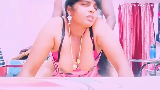 Stepmom and stepson amazing blowjob and cowgirl fucking telugu adio dirty talks.