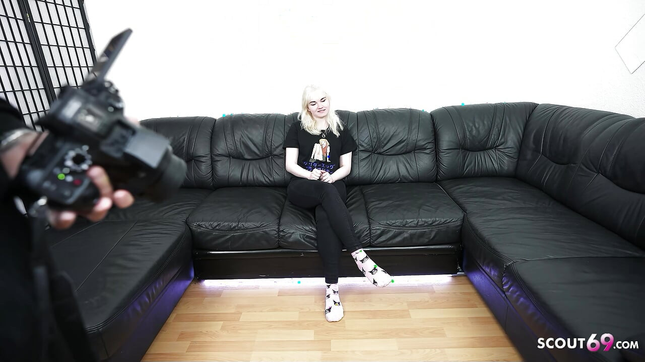 GERMAN SCOUT - Tiny Swiss Teen Lilly Lovemoon 18 Pick Up for real First Time Casting Sex