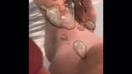 Cum tribute toes request