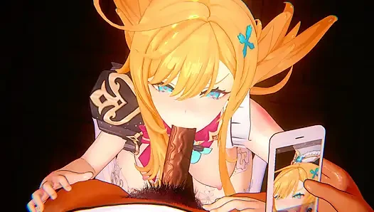 Genshin Impact - escoffier di-gangbang sama banyak pria - animasi bokep hentai 3d