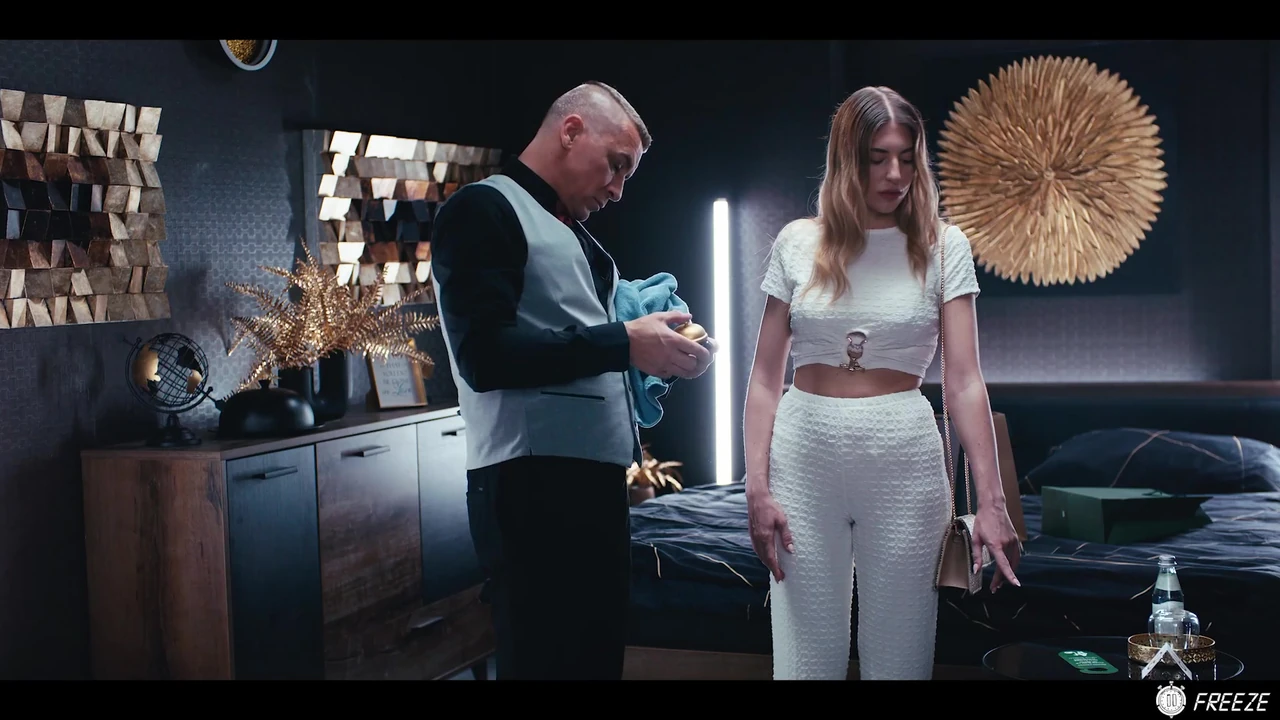 Time Stop Freeuse Roleplay - Hotel Staff Freeze Fucks Blonde Guest Fanta Sie and Sucks Her Tits