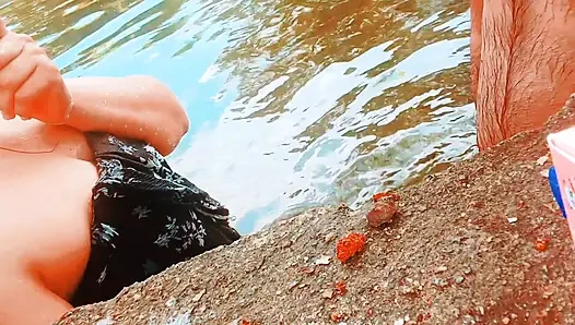 (Sinhala suara)Ngomong jorok sama pasangan Sri Lanka .. Cumshot.. Banyak banget sperma