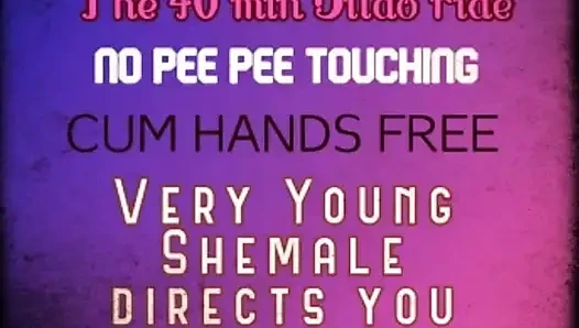 40 dakikalık dildo yolculuğu genç bir transeksüel tarafından yönetiliyor