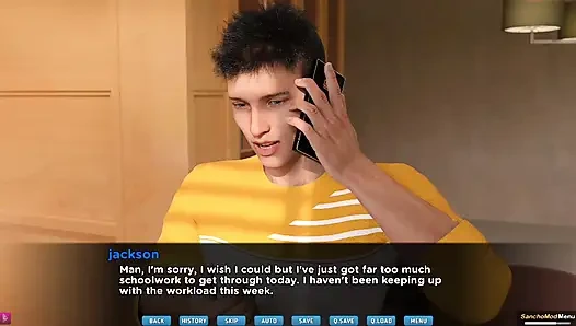 Bare witness #8 - Jackson and Mona made out on the couch