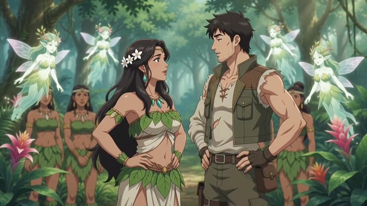 Amazon’s Sacred Offering The Forest Spirit Ritual turn into hard sex
