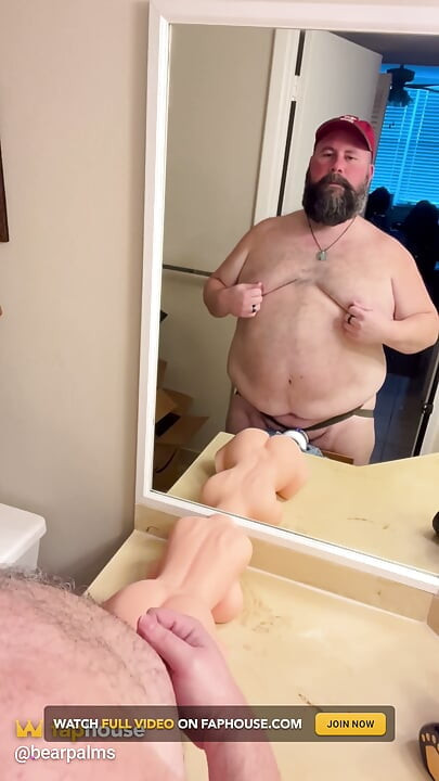 Eating My Load off a Toy Pussy