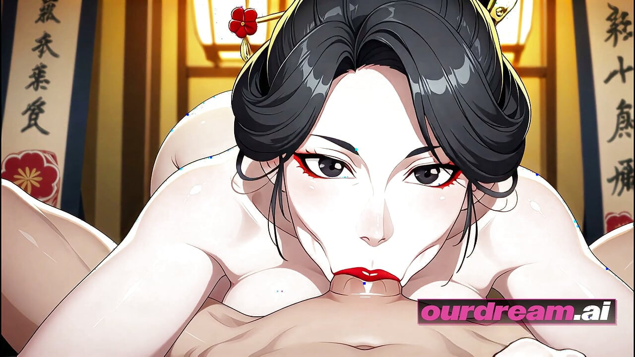 Ourdream - 古江户榻榻米房间内：浮世绘动漫美人任君享用