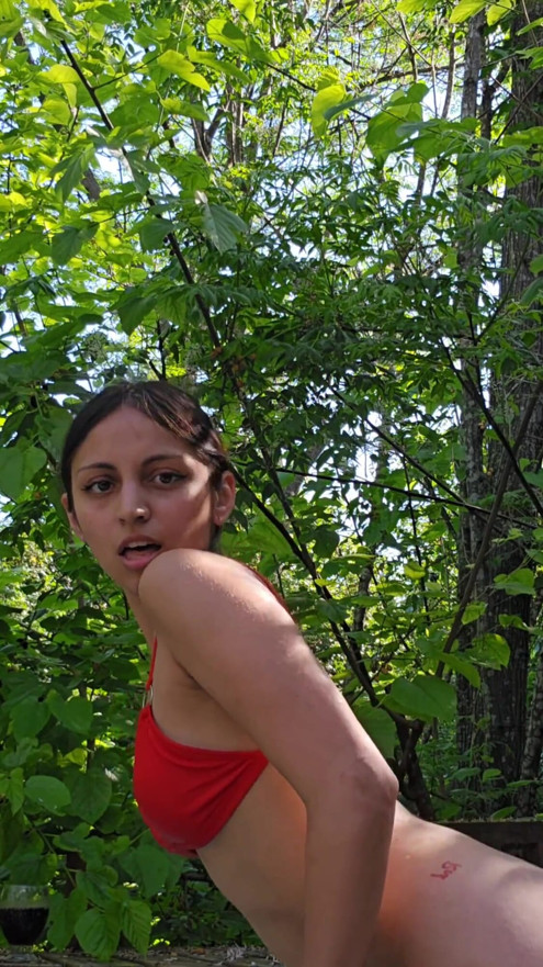 Hardcore Sex With My Travel Companion In A FOREST Cabin | Clip 1