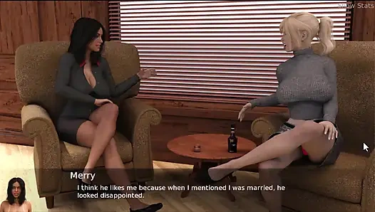 Проект с горячей женой No3: она обожает быть с завязанными глазами