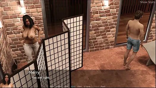 Проект «Горячая жена» No44: Аарон кончает по всей Эмили, пока Йоханнес наблюдал