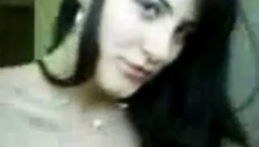 Jovem uzbeque na webcam