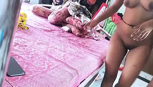 Brought Desi Girlfriend to the Room and Left Her Upside Down