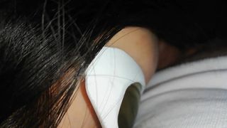 Azjatycka prostytutka uwielbia ssać mojego penisa i ponownie połykać spermę