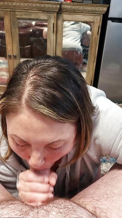 Works so hard for the cum beautiful passionate sexy milf loves cum and cumming cums again and again sucking his cock so good