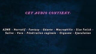 [Французьке аудіо порно] Велетень використовує тебе як ділдо і трахає себе з тобою