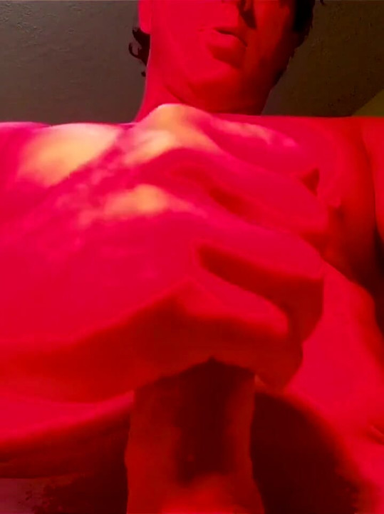 Massaging My Hard on