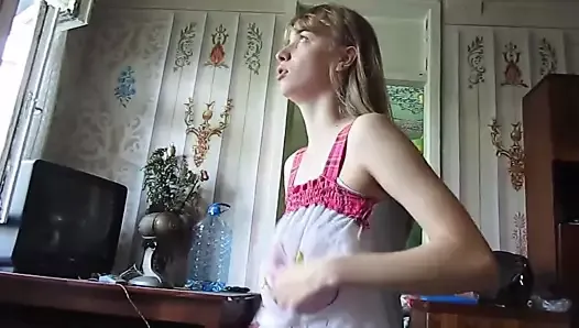 Russian video of a young couple