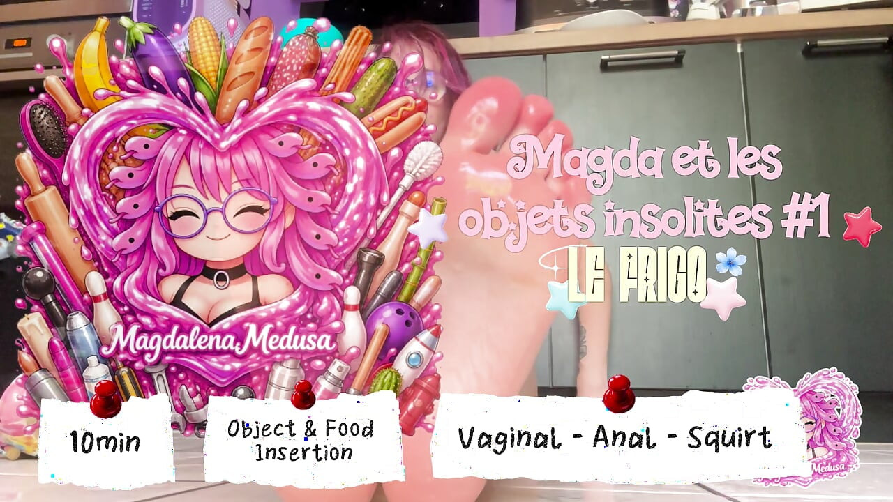 Magda og de usædvanlige genstande i køleskabet - ANAL VAGINAL SQUIRT
