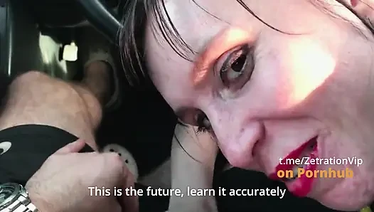 My first suction in the car! Did you peep? Did you like it?