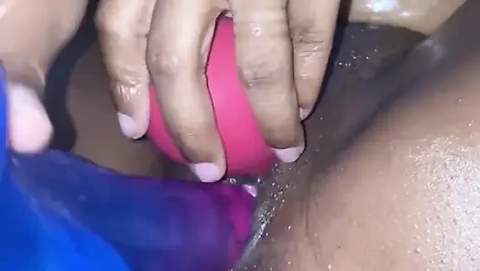 Fick, stimulation meiner muschi mit vibrator, der hart kommt