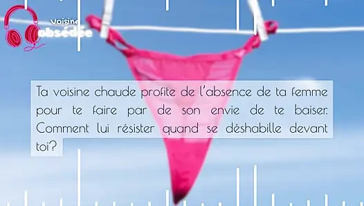 Your Obsessed Neighbor Makes You Cheat Your Wife - French audio porn hot neighbor cheating husband