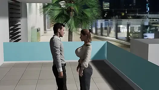 3D Jija Sali - Naughty Sali Gandii Baatein Kar Rahi Thi Tab Jija Ne Choda || Jija Fucks Dirty Talking Sali From Behind - 3D Hindi Animated