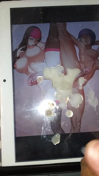 Femboy and futa cumtribute