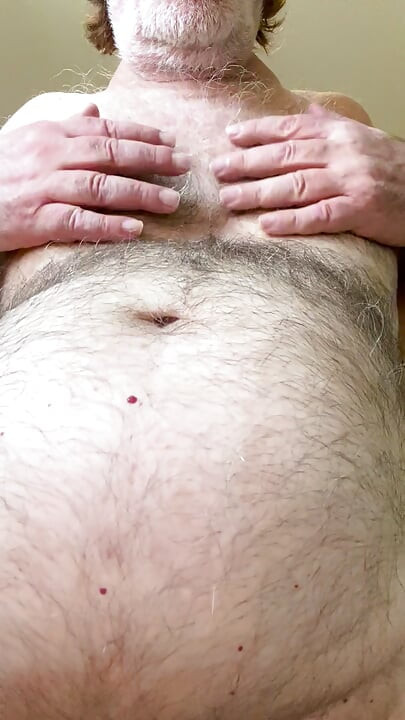 Coach Karl Rubs His Belly for You 6963