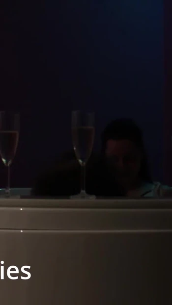 Spectacular moment from "Slutty wife cheats on cuckold husband in hotel suite"