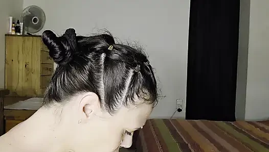 MILF BRUTAL DEEPTROAT FACE FUCKED CUM in MOUTH SWALLOW!